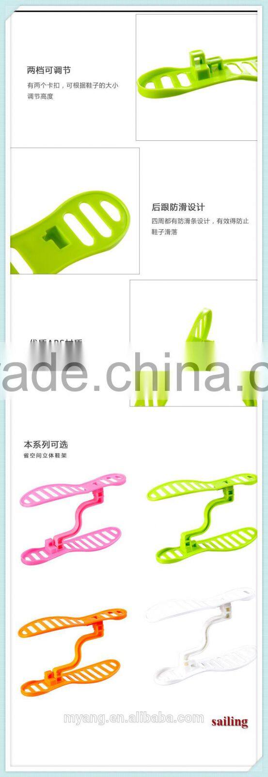Fashion Design BPA free plastic shoe shelf
