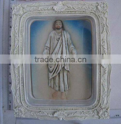 Decorative polyresin religious picture frames