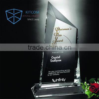 2016 carved crystal sport awards and trophies