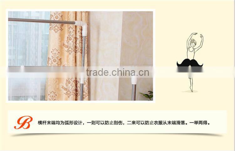 double pole heavy loading callapsible drying rack and clothes rack