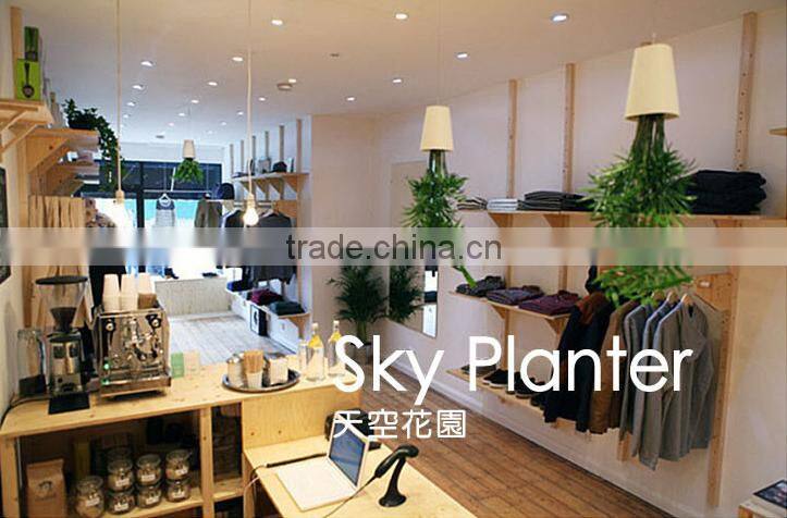 CT-457 Hot sell sky planter plastic flower pot supplier from china 13.5x13.5x19cm