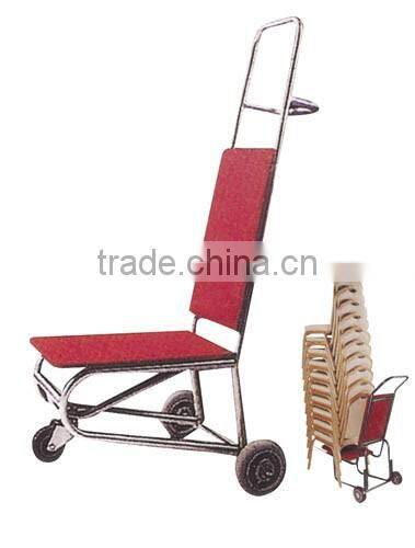Cheap price Metal chair trolley with wheels