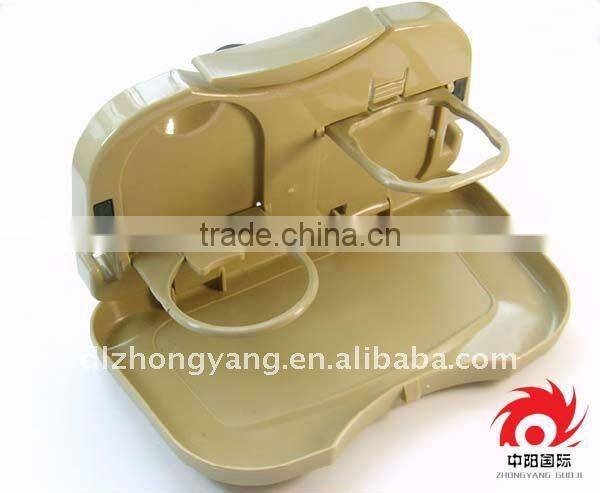 Drink Food Cup Tray Holder Stand Desk Auto Car Back Seat Folding tray table