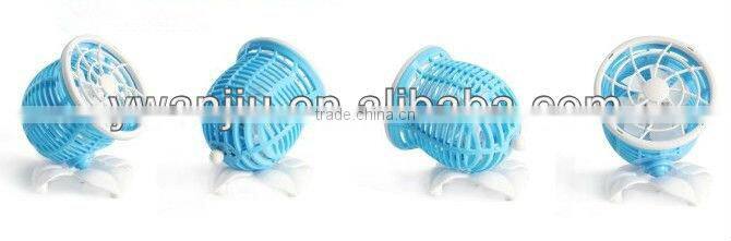 Supply Creative fashion double motor rotate 360 degrees USB fan