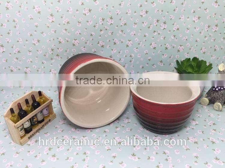 Stocked Kitchenware Bakeware Bowl ,ceramic soup bowl for microwave oven