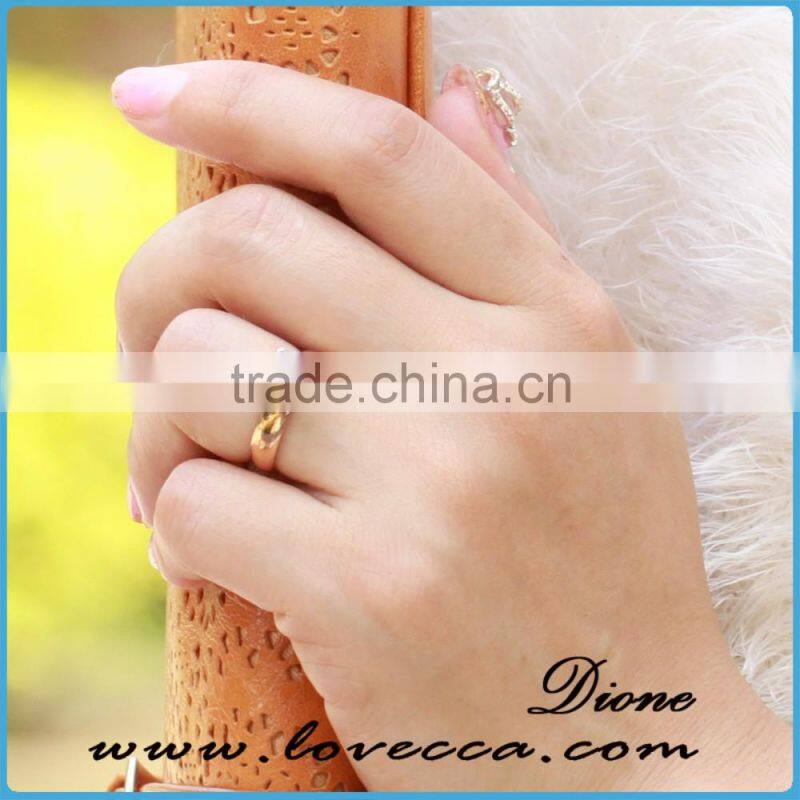 2017 Surgical ring stainless steel with one diamond for women