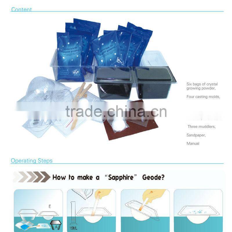 Wholesale Crystal Growing LAB-Super/Crystal Growing Kits