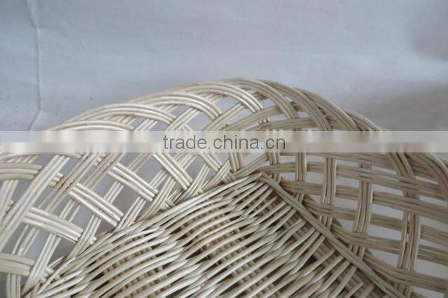 Handicraft sets customized colored cheap wicker bread baskets