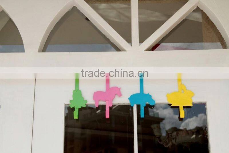 S animal stainless steel hanging door hook