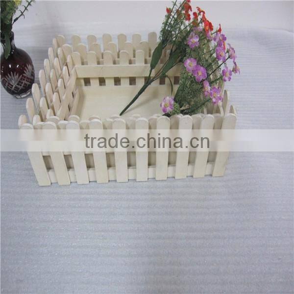natural wood home decoration /garden fence