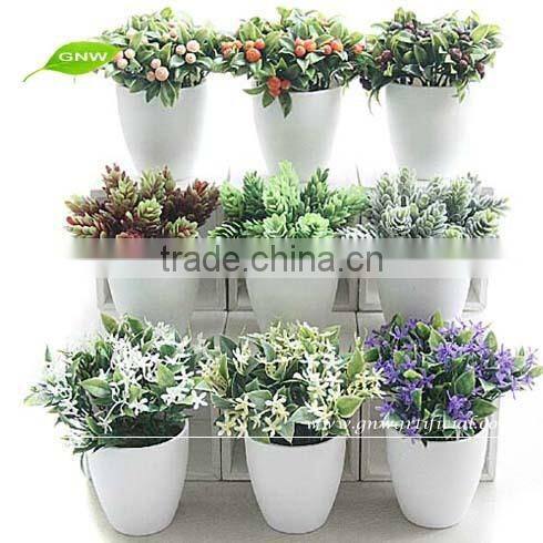 GNW GP013 Decorative Artificial Plant Pots for indoor decoration