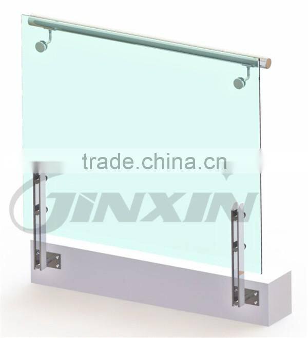 Stainless Steel Side Mounted Glass Spigot For Staircase Balcony Railing