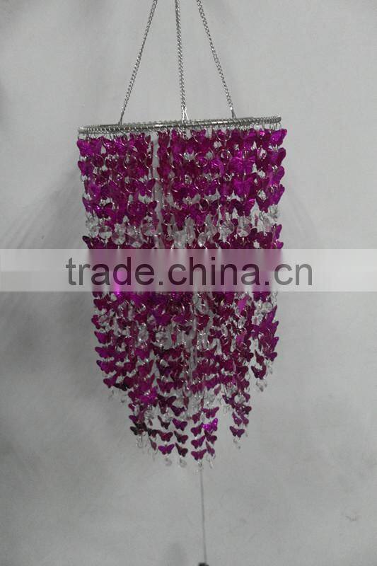 Acrylic led hot sale outdoor decoration for spring with droplight decoration