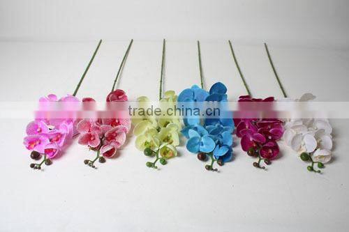 decorative PU butterfly orchid artificial butterfly orchid flowers landscaping flowers