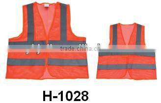 orange reflective safety vests