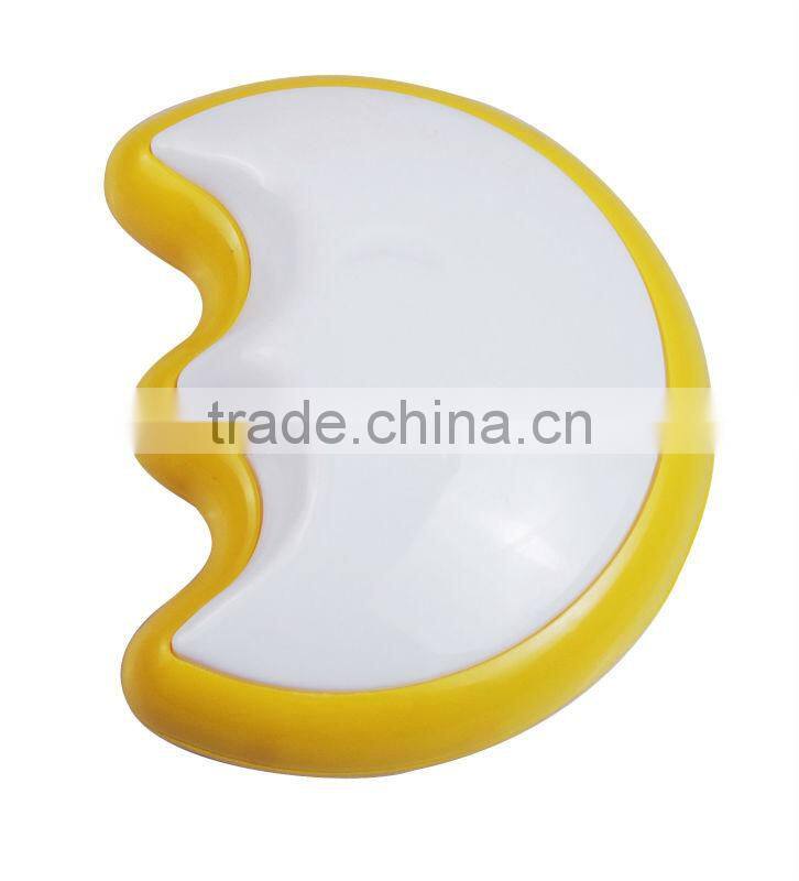 moon shaped led touch sensor lamp light