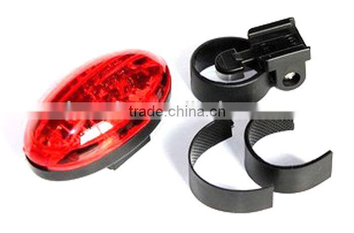 Bicycle five egg-shaped led tail lights