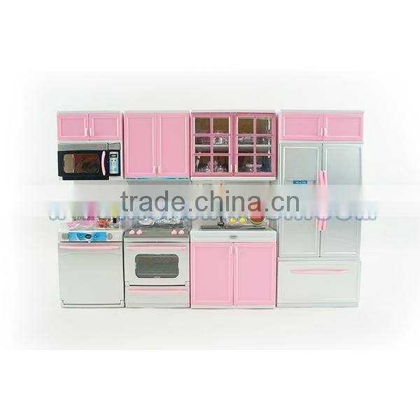2014 play toy models set Intelligent kitchen toy kitchen set