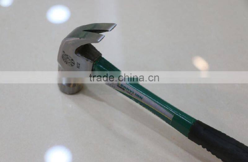Berrylion Fiber Handle Claw Hammer 80-160Z Polished Claw Hammer