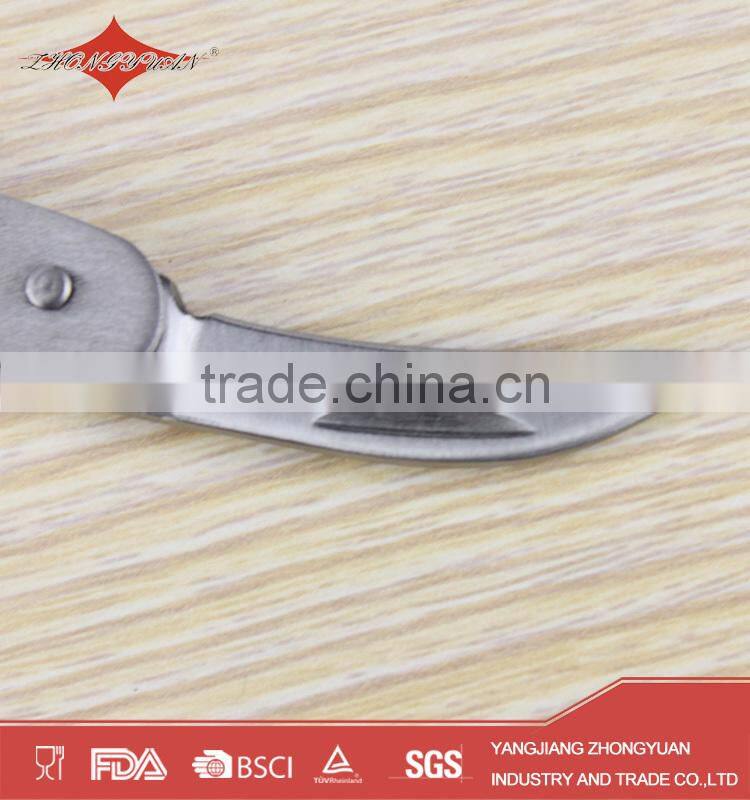 stainless steel corkscrew parts wine opener with knife