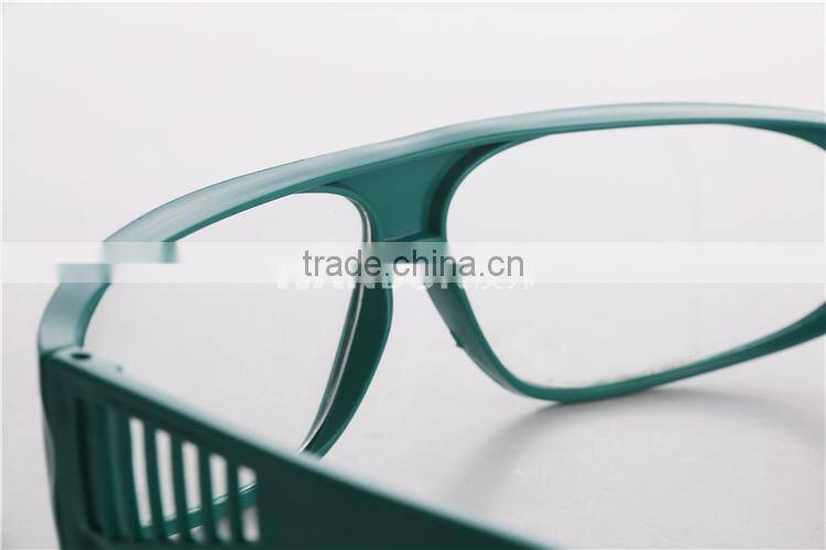 Plain glass spectacles / welding and cutting eye protection glasses