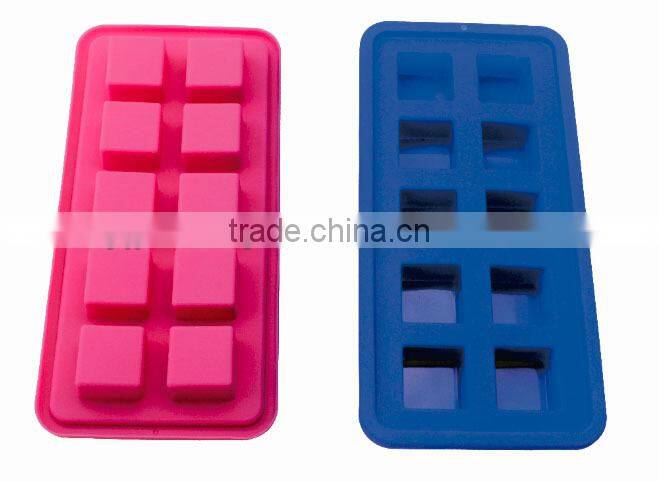 Ice cube Silicone Ice tray with heart shape