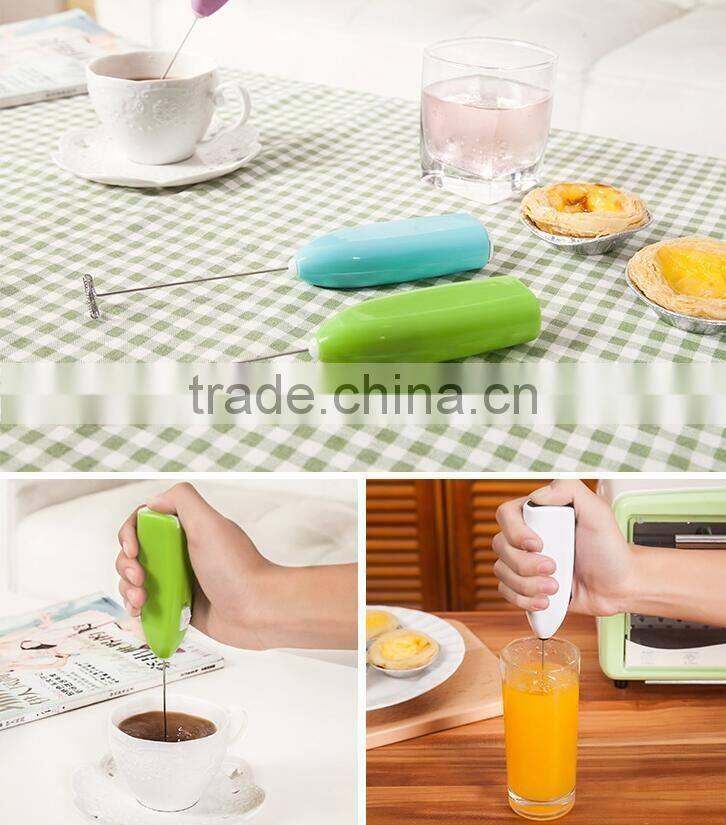 Electric Coffee Whisk Plastic Coffee Stirrer