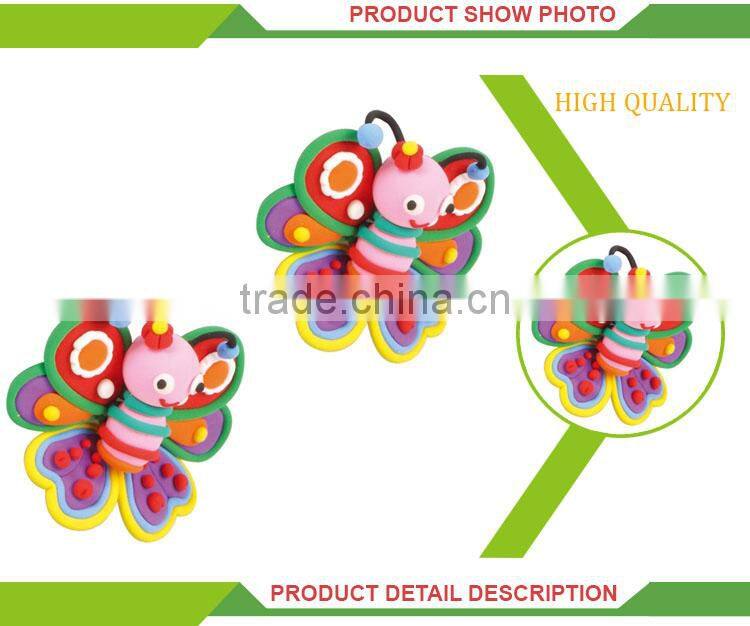 Hot sale kids diy butterflies toys wholesale polymer clay