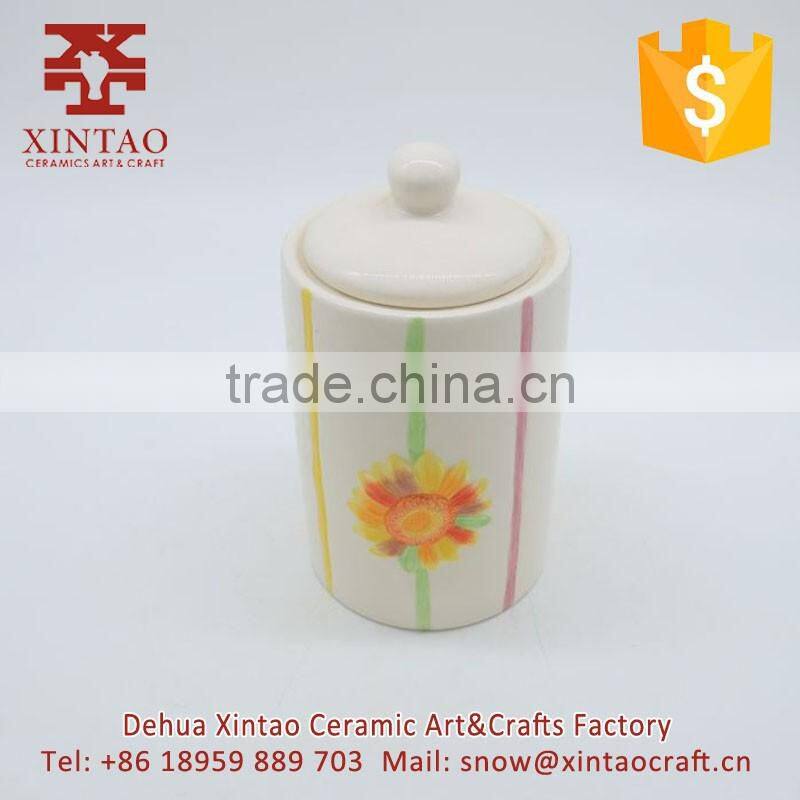 DEHUA Glazed Chinese Style Hand-painted Ceramic Jewelry Boxes