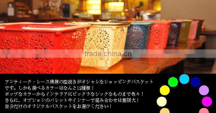 Beautiful bicycle basket MAHALO basket with Various made in Japan