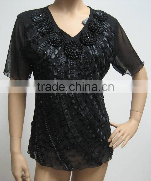 2013 NEW style with beads and embroider