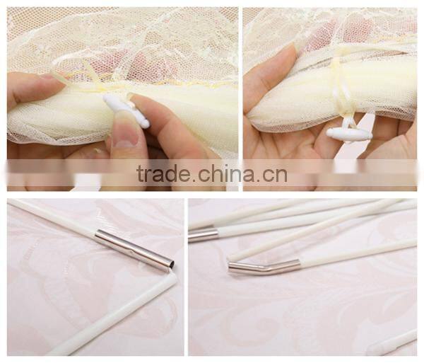 2016 SHUOYANG good quality mosquito net for bed with lace