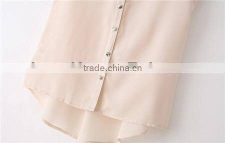 lady chiffon blouse tops woman sleeveless blouses tops