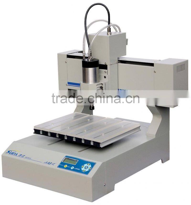 Cheap SUDA 800W spindle motor CNC metal milling&Engraving machine