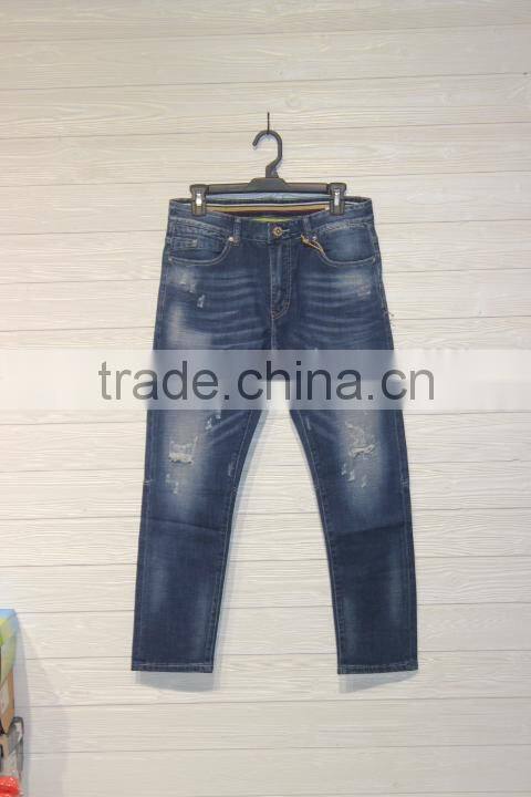 GZY Young 4 New Style For Men Jeans Ripped Wholesale Price Stock 2017