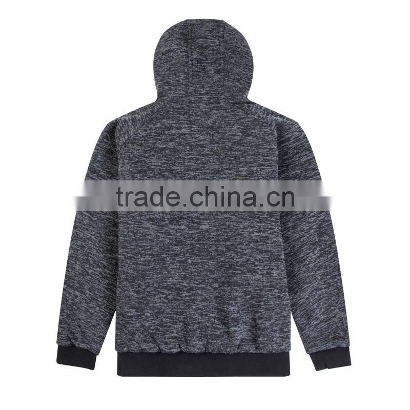 wholesale new fall winter 100%polyester hot sale mens sweater fleece men jacket casual model hoodies coat