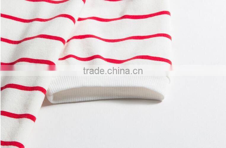 2017 round collar white cotton T-shirt men with short sleeves