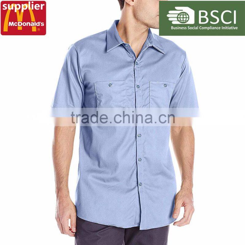 Wholesale Alibaba Safety Short Sleeve Work Clothing Anti-Static Workwear For Mining