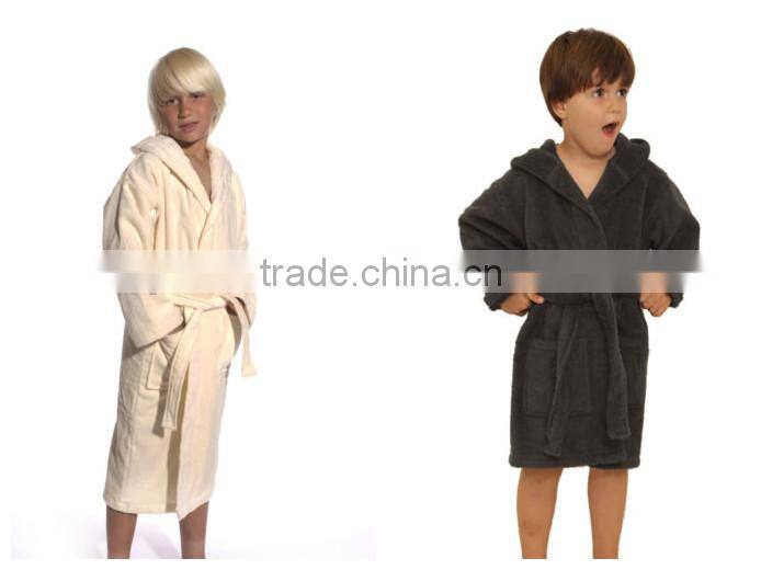 Kids Robe Bathrobe, Cotton Terry Bath Funny Robe