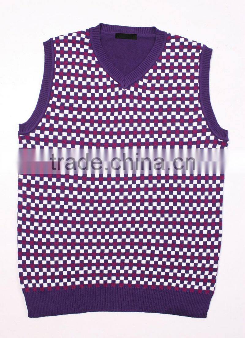 Green Mens Christmas Sweaters Vest