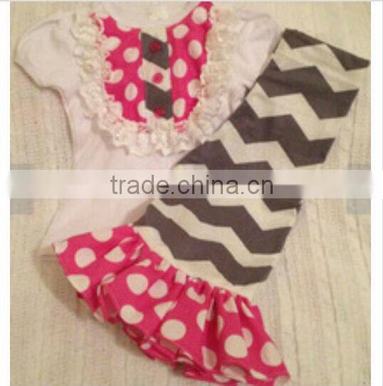 wholesale kids christmas pajamas 100% cotton for American Boutique Green stripes kids pajamas set baby and boy pajamas clothes