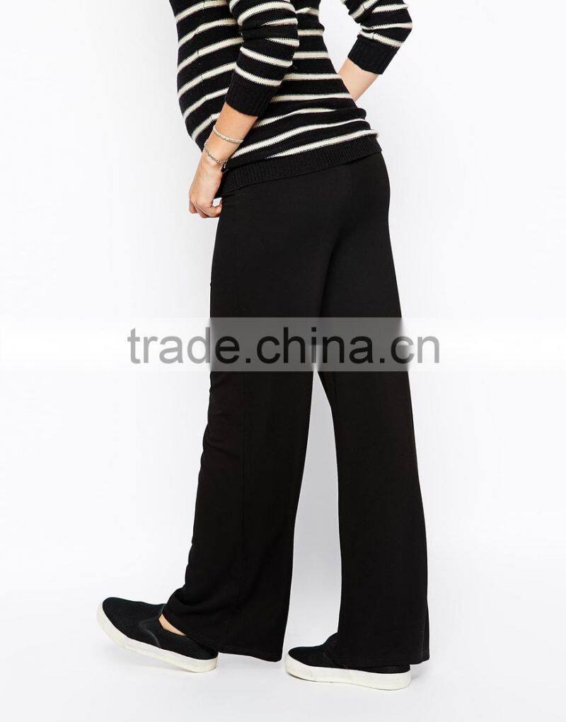 Maternity Exclusive Lounge Pants With Fold Over