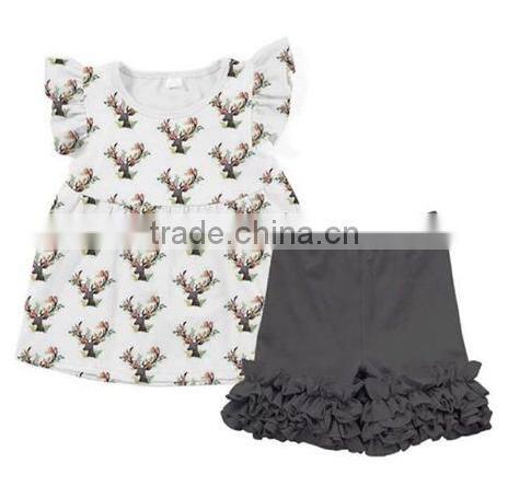 Wholesale children's boutique clothing fashion design small girls dress
