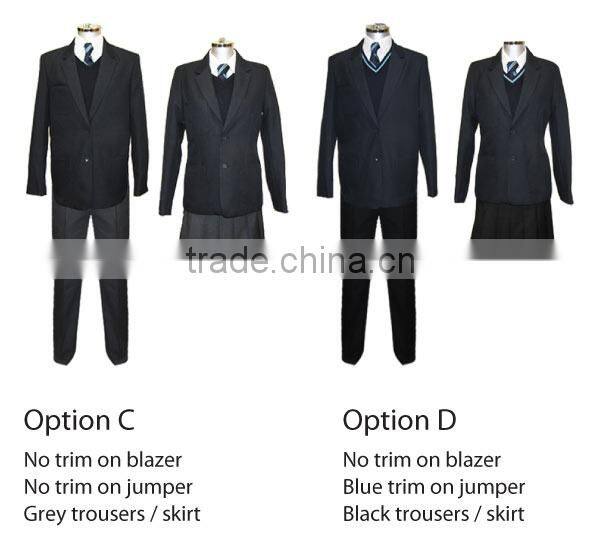 2016 FACTORY OEM custom service primary beautiful school uniform