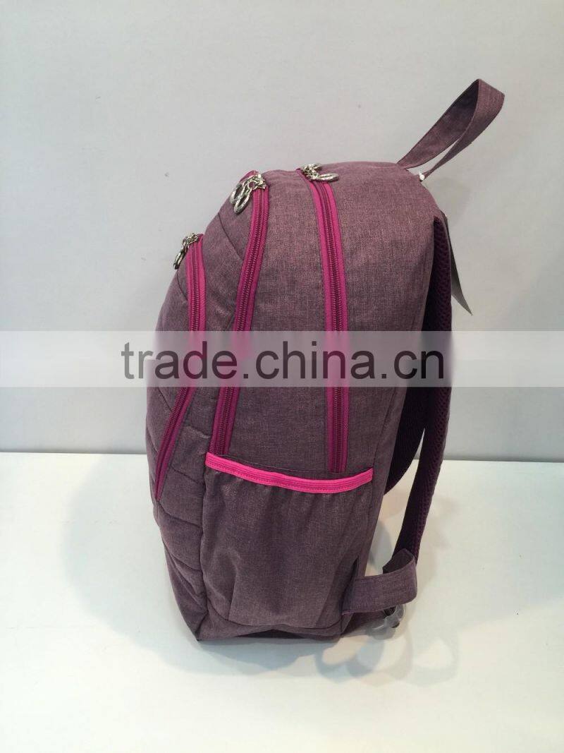 2017 hot sales wholesales custom fashion backpack bag lady