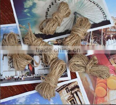 DIY handmade accessories | two-strand hemp rope | photo wall-use | rope wholesale / jute
