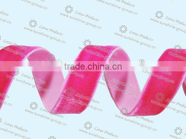 High Quality Colorful Velvet Ribbon