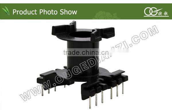 PQ3230 plastic bobbin for textile,vertical,pin6+6