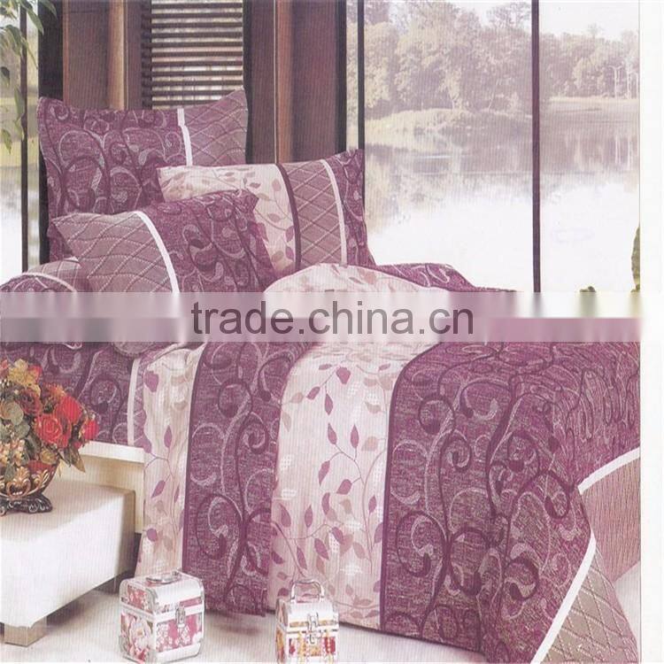 100% polyester home choice bedding set,3pc big flower pattern microfiber bedding set