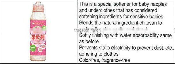 Japan Fabric Softener Liquid for Baby Clothes 400ml Wholesale